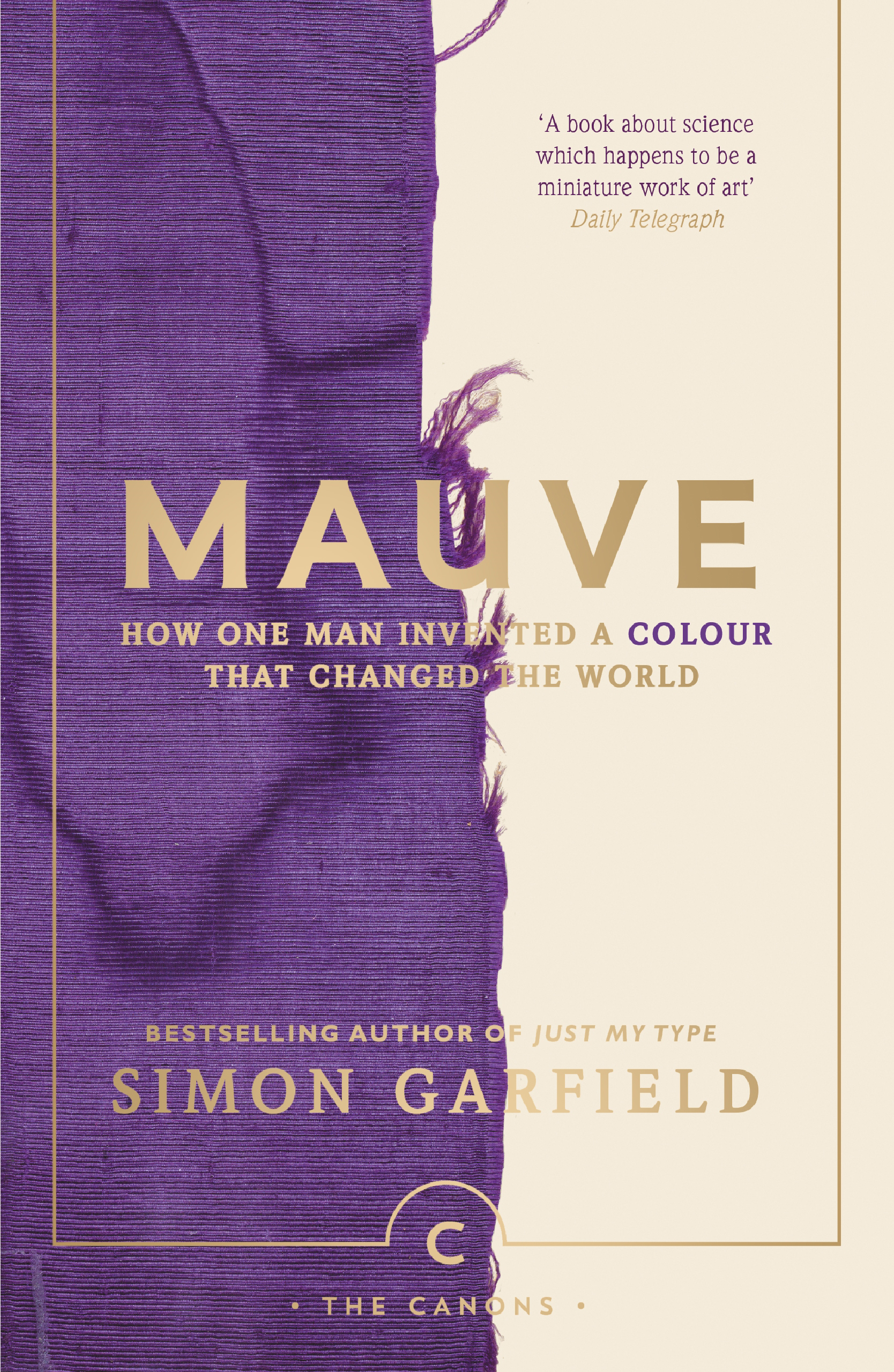 Mauve Book Cover Simon Garfield